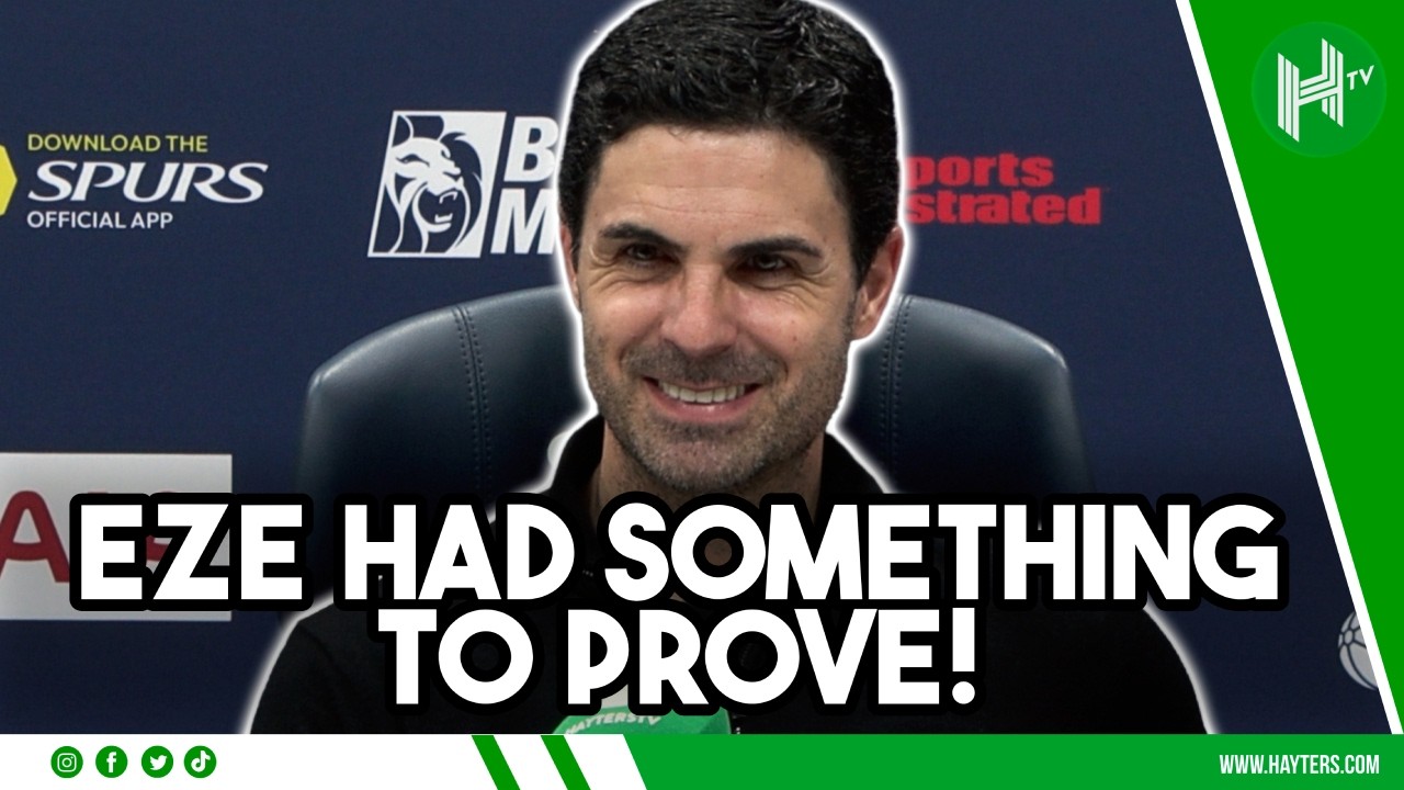 I DON'T DRINK COCKTAILS | Mikel Arteta | Spurs 1-4 Arsenal