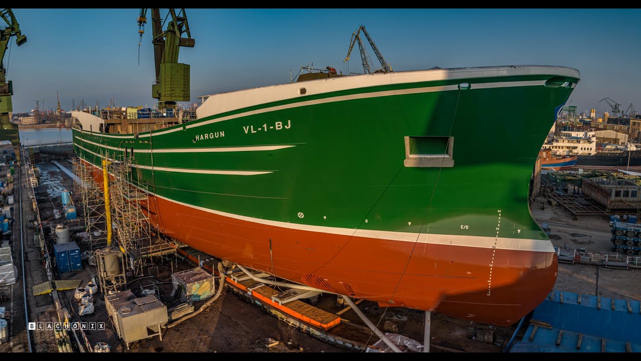 Ship launching #481 HARGUN  VL-1-BJ