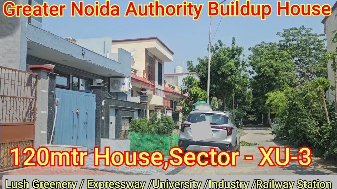 Greater Noida Authority Villa (Buildup House) 120sq.mtr Buildup House.