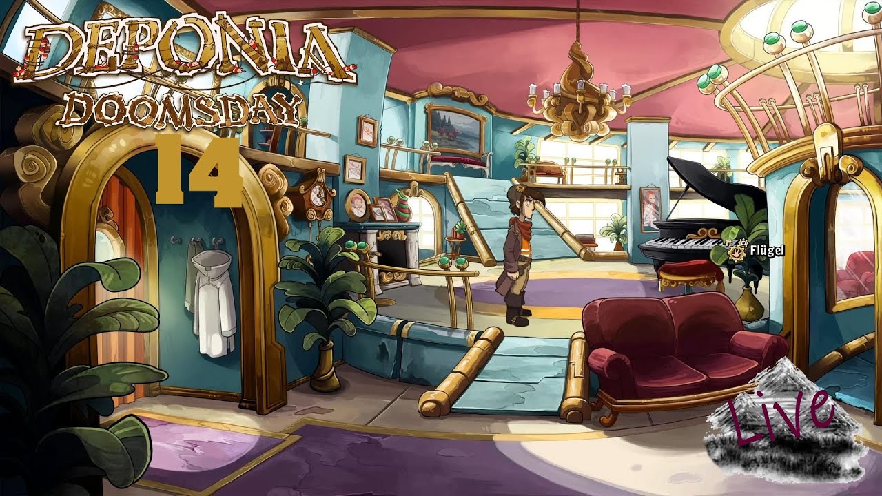 Deponia #4 Dooms Day Folge 14 Wer singt da in der Dusche