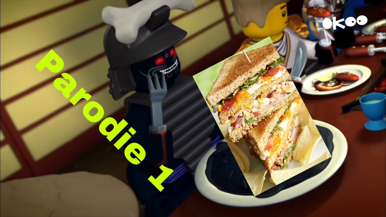LEGO Ninjago Les Maîtres Du Spinjitzu Parodie 1 : Le sandwich de Garmadon