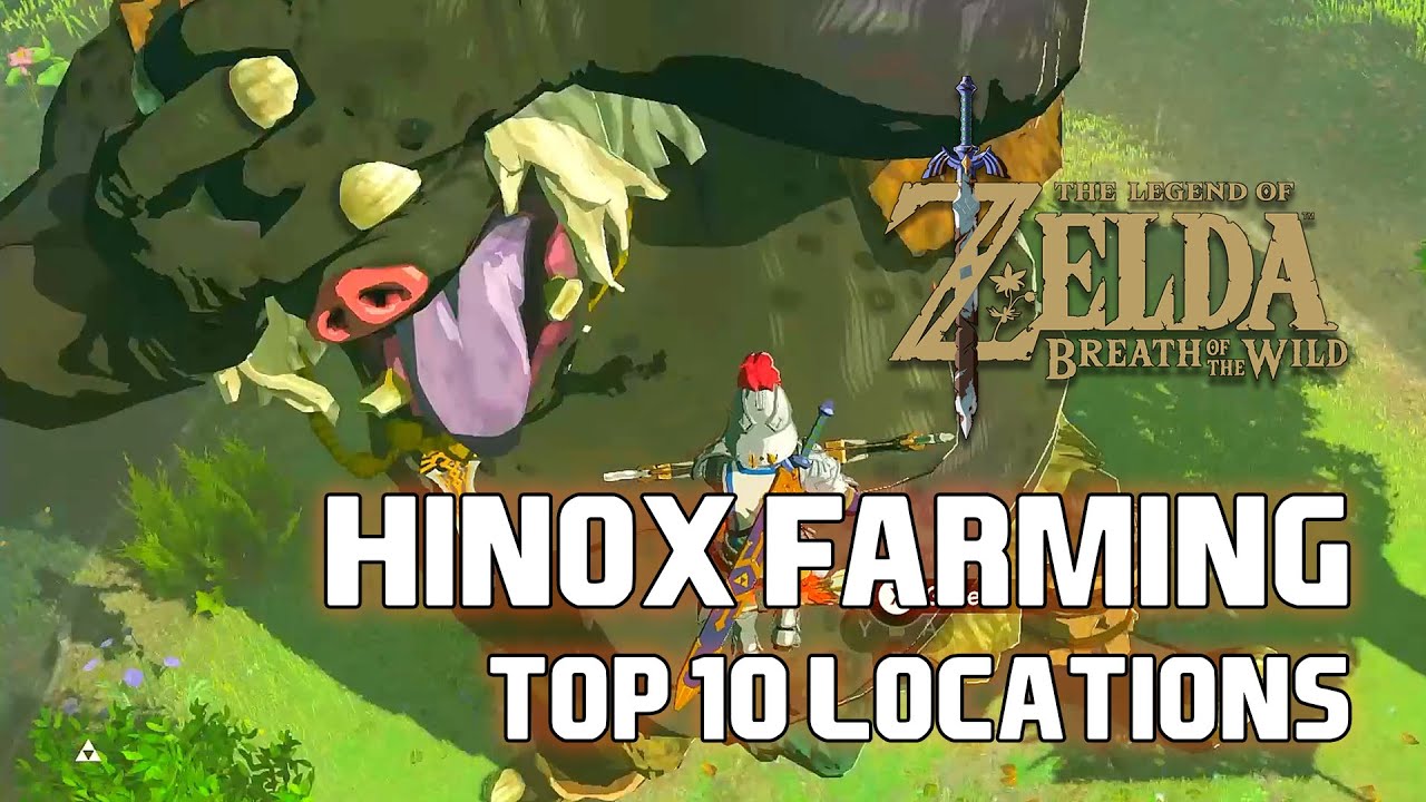 The Legend of Zelda: Breath of the Wild - 10 Best Hinox Farming Locations