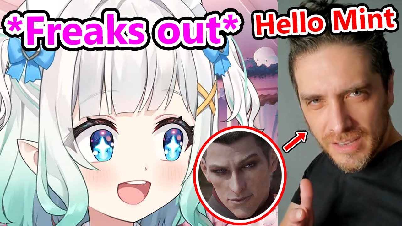 Mint loses it when she sees a birthday message from Ocelot