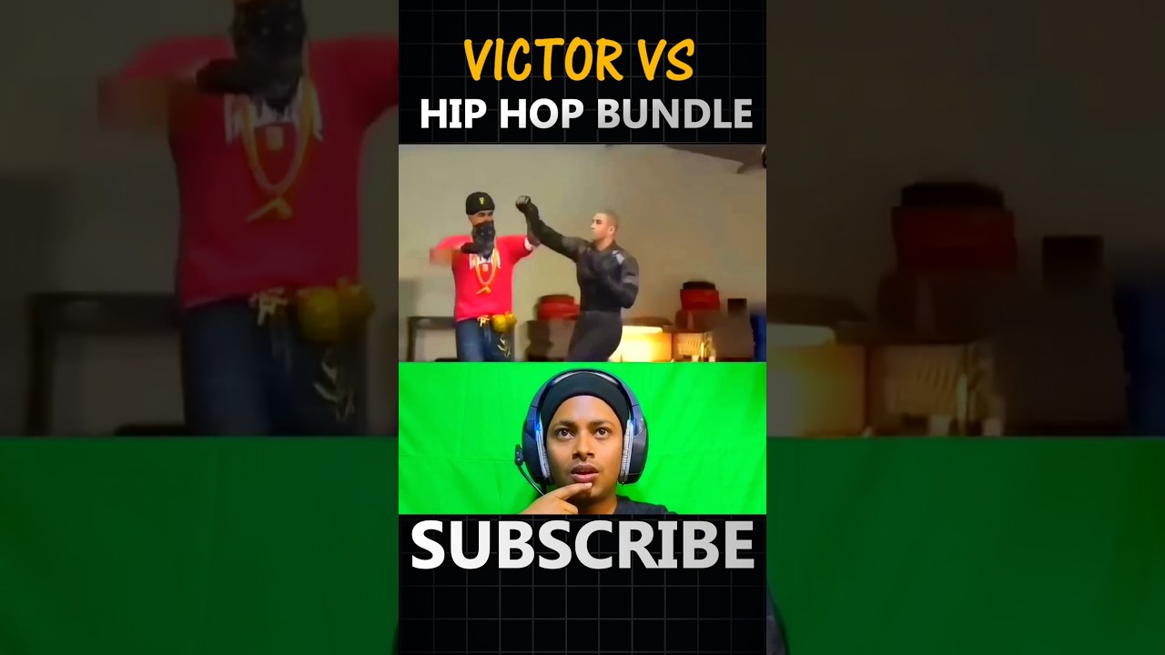 Bgmi Victor 🤡 Vs Hip Hop Bundle ☠️