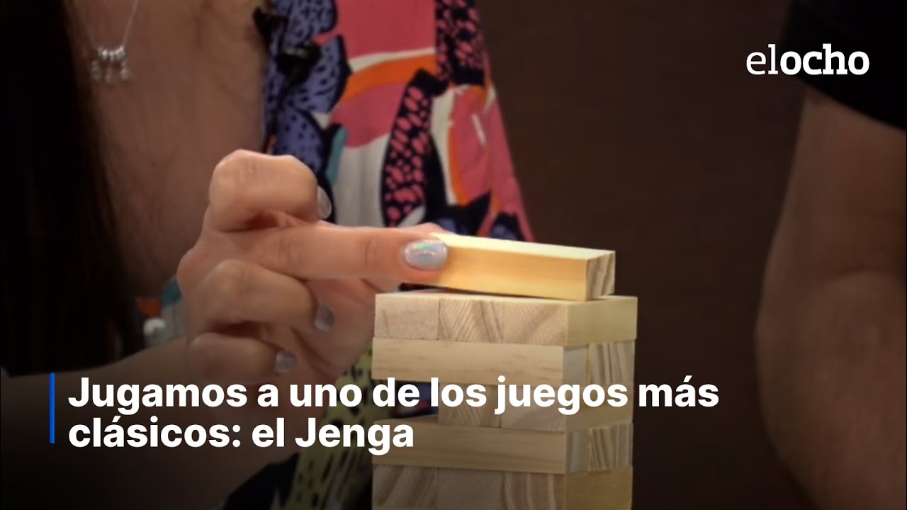 JUGAMOS A UNO DE LOS JUEGOS MÁS CLÁSICOS: EL JENGA