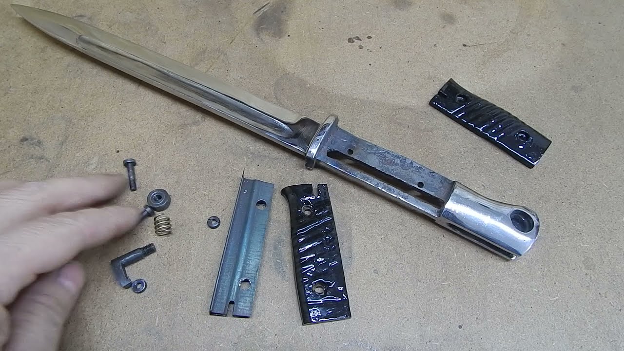 WW2 the mauser 98k bayonet turned out like new