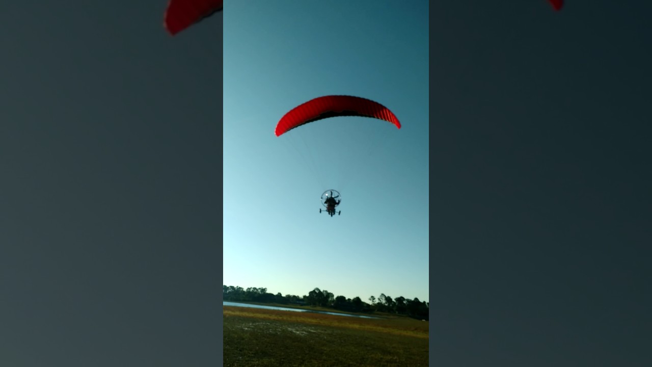 Powered Paragliding STUDENTS FIRST FLIGHT