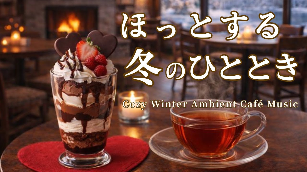 【カフェBGM】ほっとする冬のひととき❄️｜癒やしのピアノとギター｜Relaxing Winter Café Music