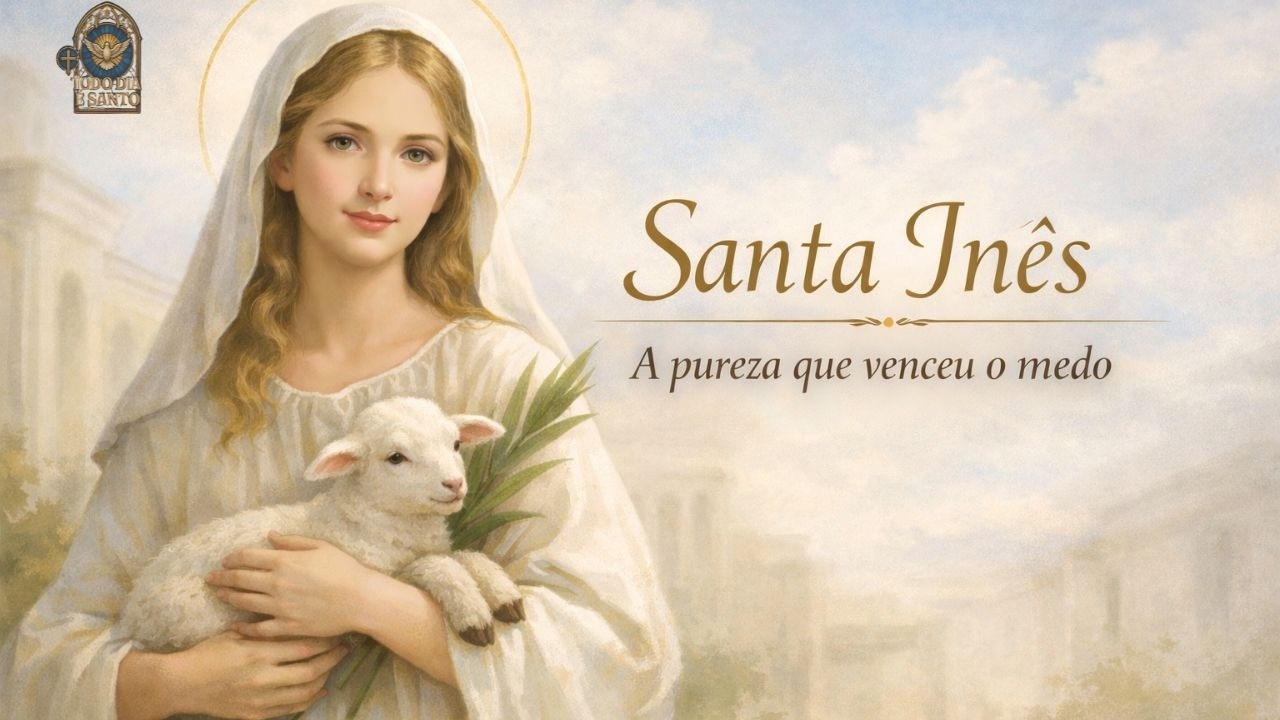A História de Santa Inês ✨ Pureza, Coragem e Fidelidade @tododiaesantoofc