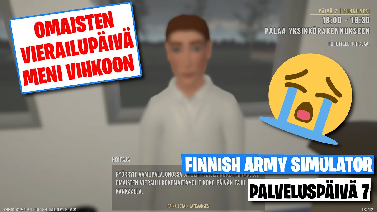Alokasajan kamalin p&auml;iv&auml; toistaiseksi... | Finnish Army Simulator | Palvelusp&auml;iv&auml; 7