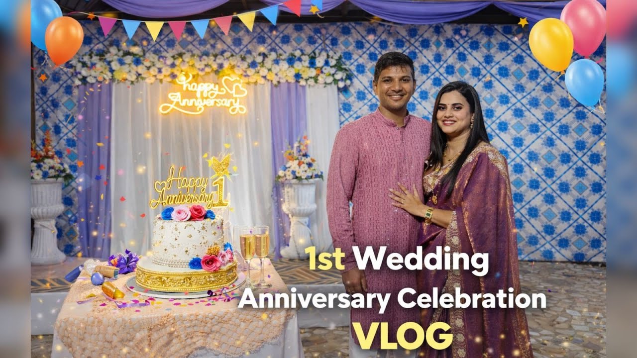 1st wedding Anniversary Celebration 🎉💖of Bhaie & bhabhi 👩‍❤️‍👨❤️