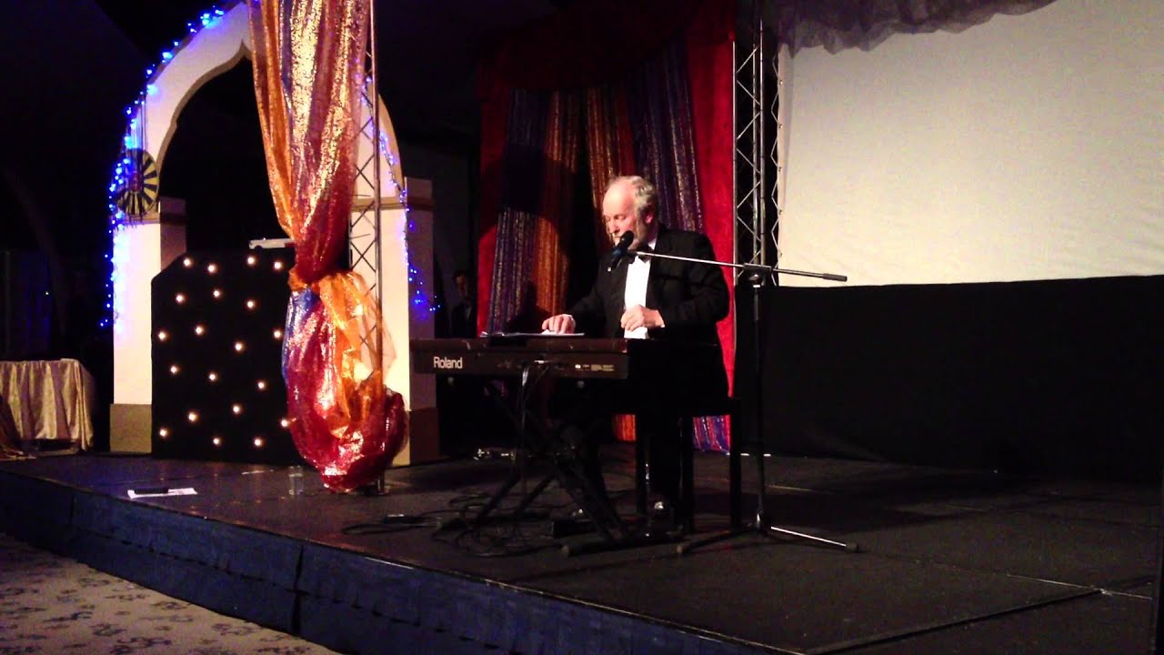Sir Richard Stilgoe Entertains At The Caterham Winter Ball