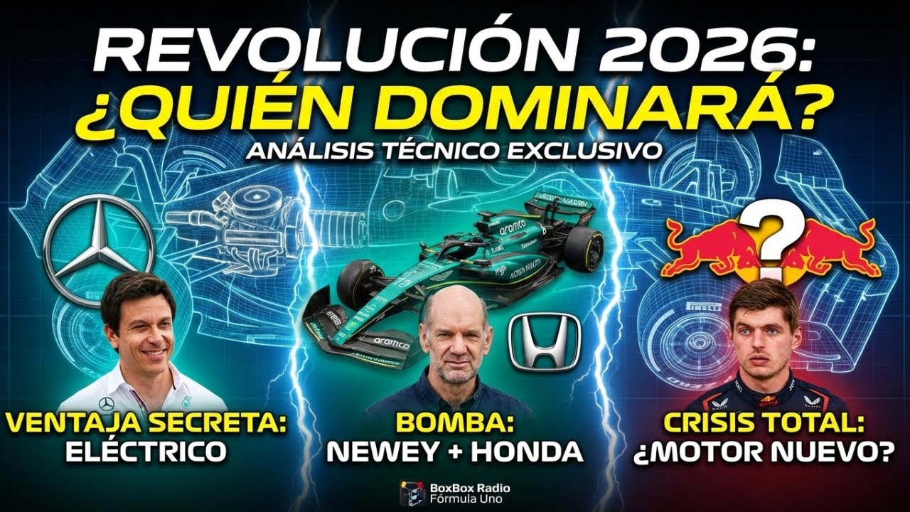 LA VERDAD SOBRE 2026 ¿QUÉ EQUIPOS TIENEN VENTAJA REAL CON EL NUEVO REGLAMENTO?