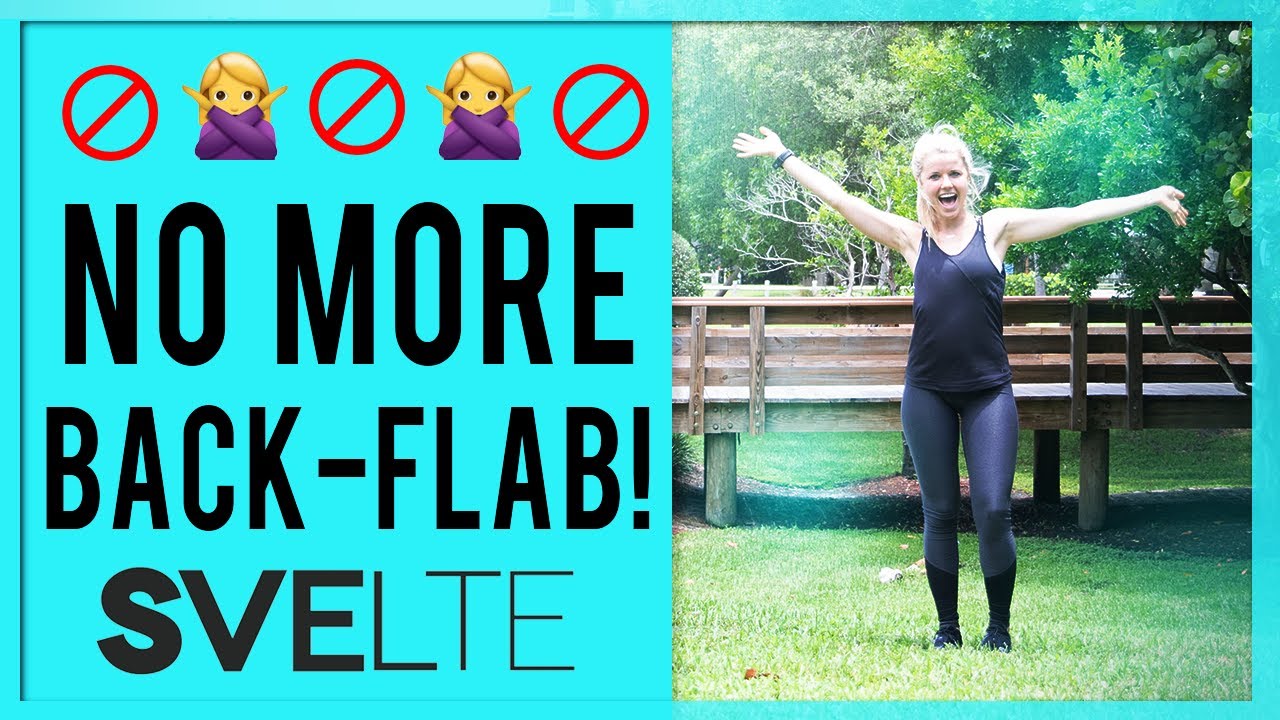 Get Rid of That Pesky Back Flab (Once and for All!)