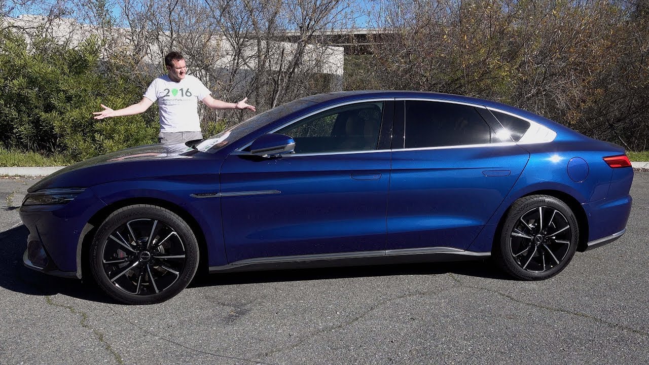 BYD Han это китайская ультра-фишечная версия люксового седана