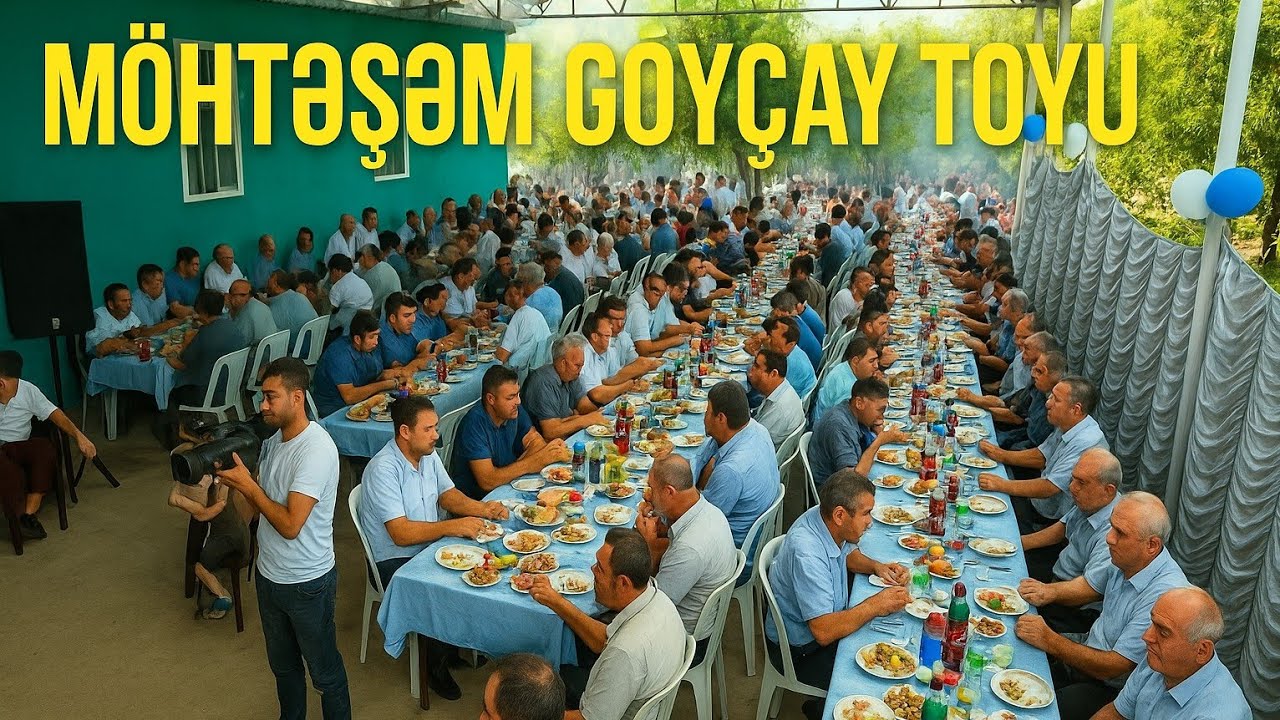 GÖYÇAY ŞAHSOLTANLI KƏNDİ QADİRİN ÖVLADLARININ TOY MƏCLİSİ 