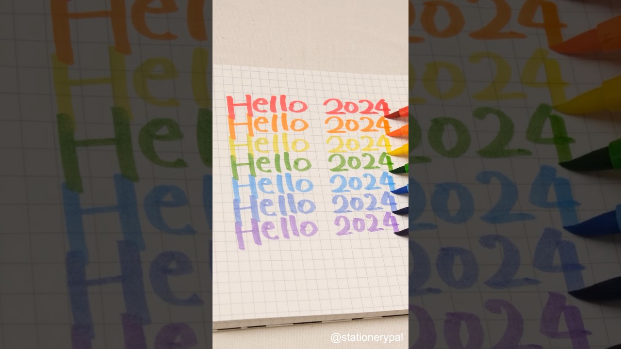 Hello, 2024👋   #shorts