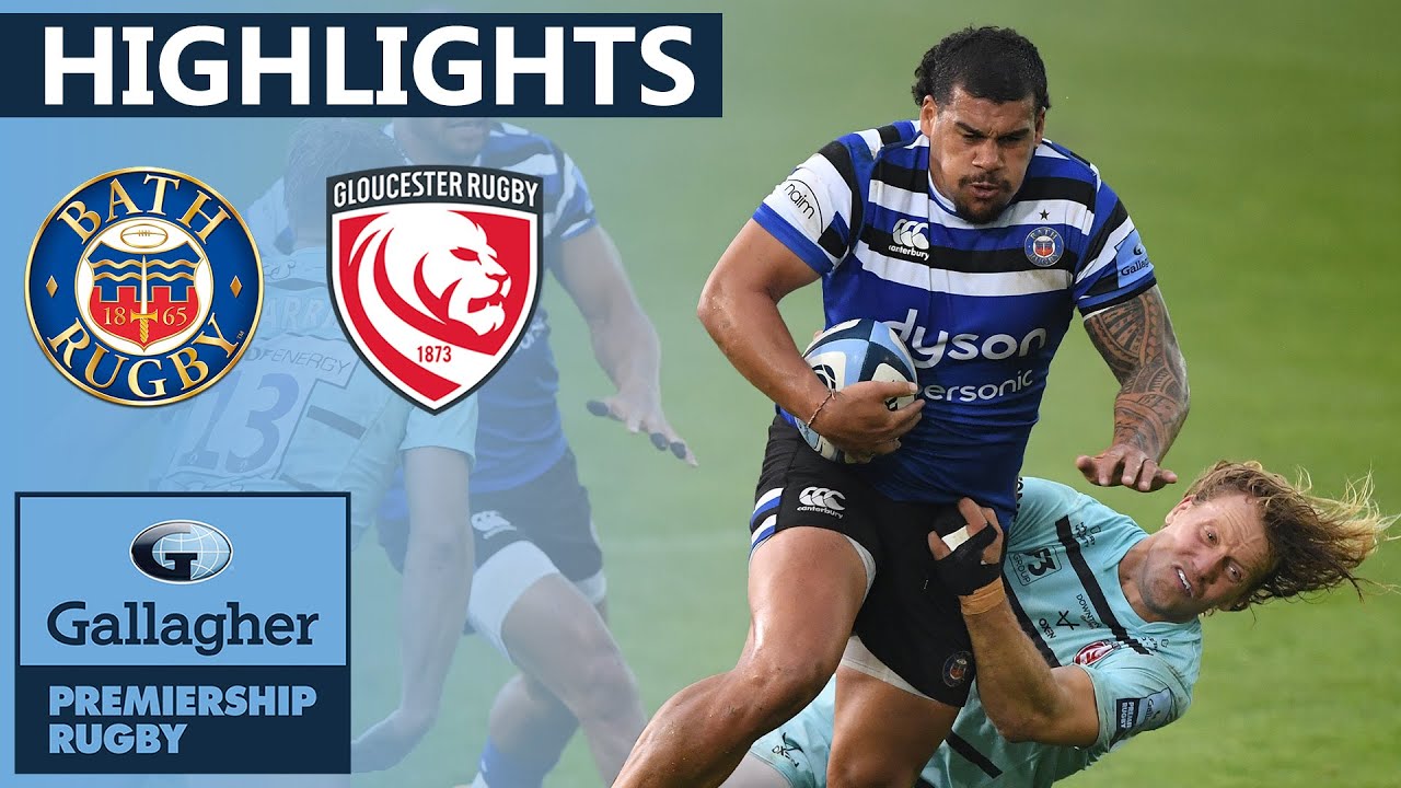 Bath v Gloucester | Brilliant Turnaround Claims Bonus Point Win! | Gallagher Premiership