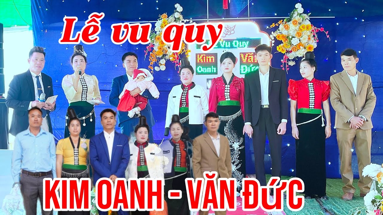 Toàn cảnh lễ vu quy Kim Oanh - Văn Đức bản hộc xã tà hộc sơn la