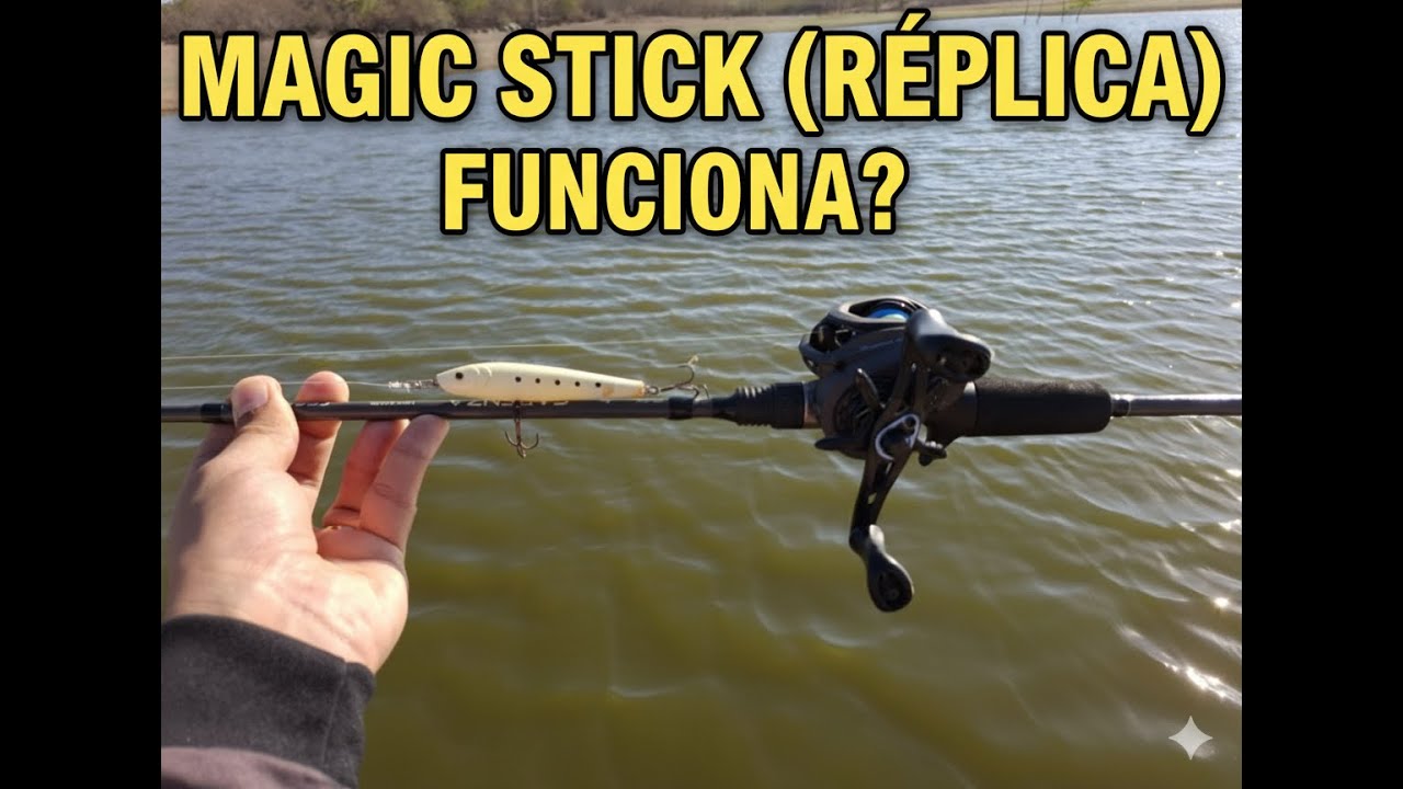 Traíra Braba! Teste da Isca Réplica Magic Stick (Nelson Nakamura) no Açude da Família!
