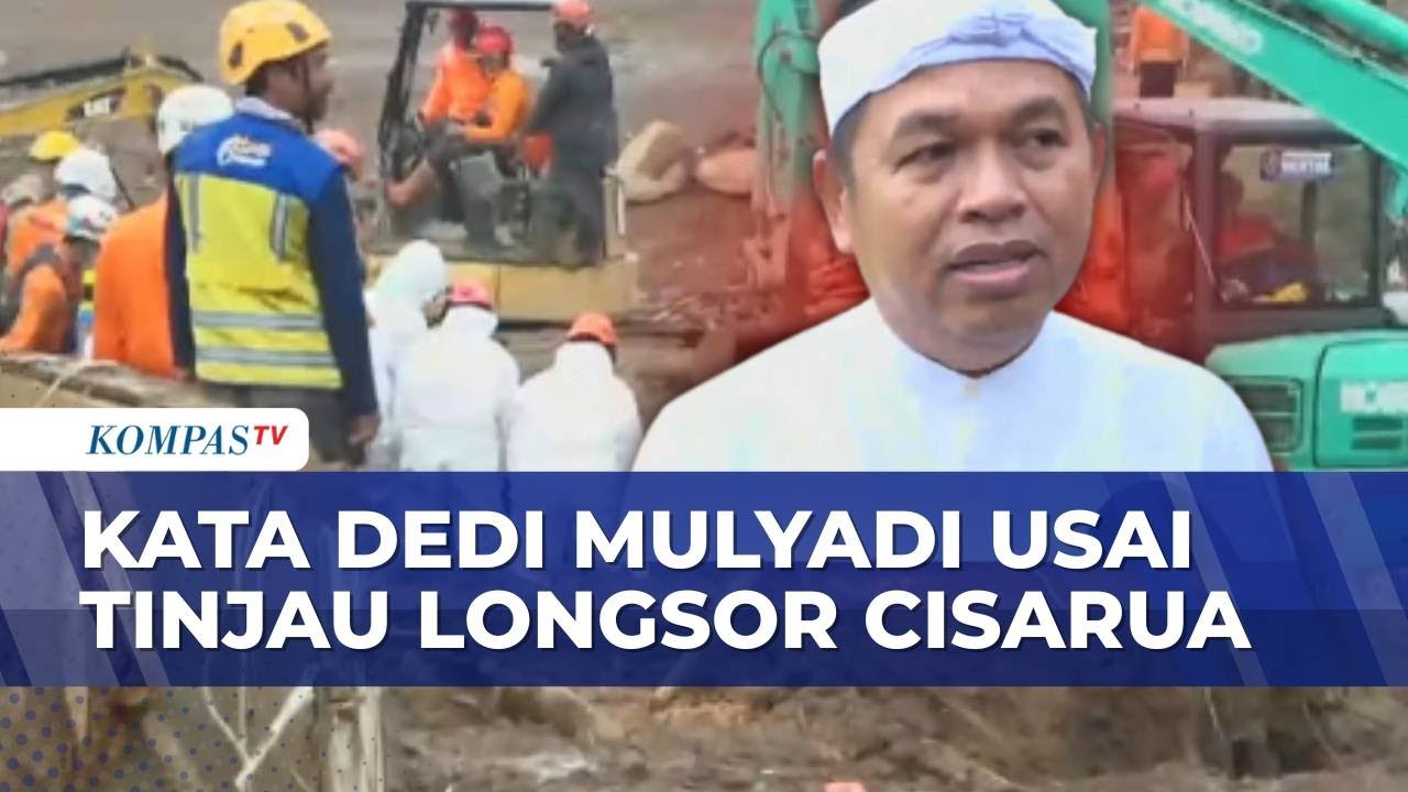 Pemprov jabar Siapkan Bantuan Korban Longsor Cisarua, Ini Kata Gubernur Dedi Mulyadi