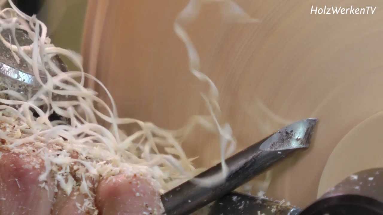 Hauchdünn Drechseln mit Licht (1/2)