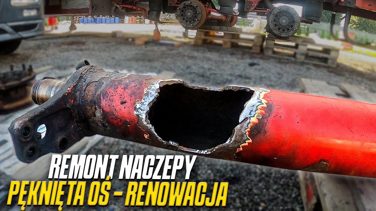 Remont naczepy cz1. Wymiana osi, renowacja, ogólny przegląd, hamulce itp Chopok & RMKPL SERWIS ACO