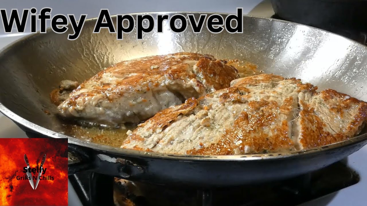 Pan Fried Turkey Breast #cooking #turkey