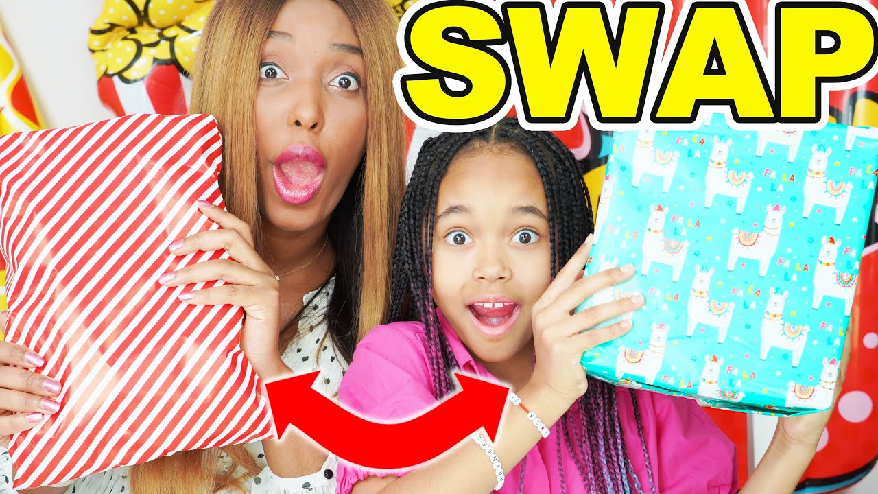 NOUVEAU SWAP 2020 entre filles !! Echange de cadeaux mère et fille 💕