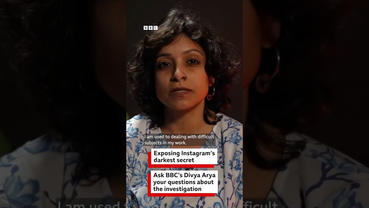 Instagram's darkest secret: Ask BBC's Divya Arya your questions about the investigation