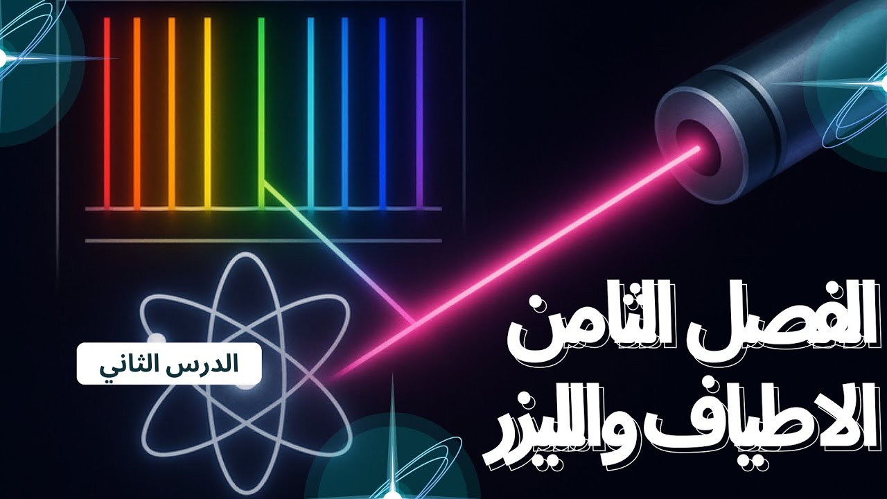 فيزياء سادس علمي | الفصل الثامن | مسائل النوع الثالت والرابع م2 | 2025