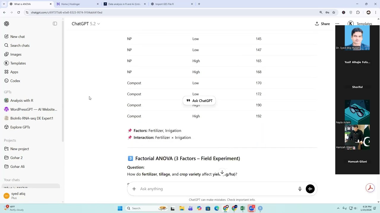 Batch 109: Anova in R