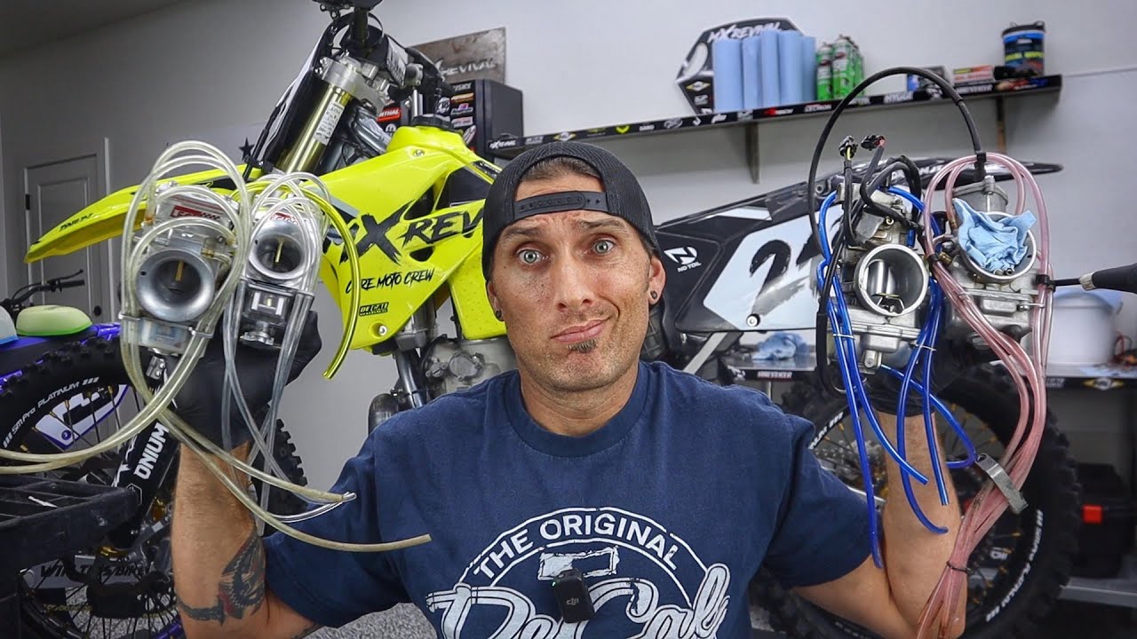This DID NOT go well. Testing the brand new Lectron PRO SERIES carburetor | Suzuki RM250 Two Stroke