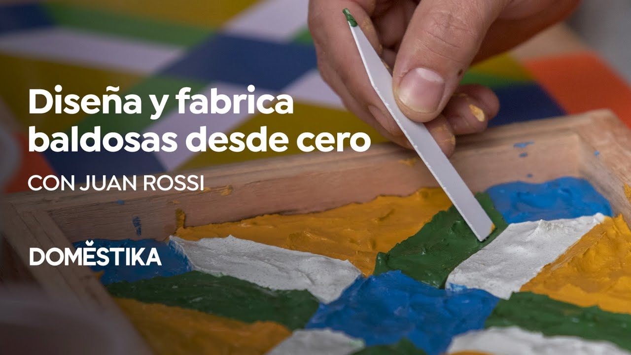 Diseño y fabricación de baldosas para principiantes  | Curso online de Juan Rossi