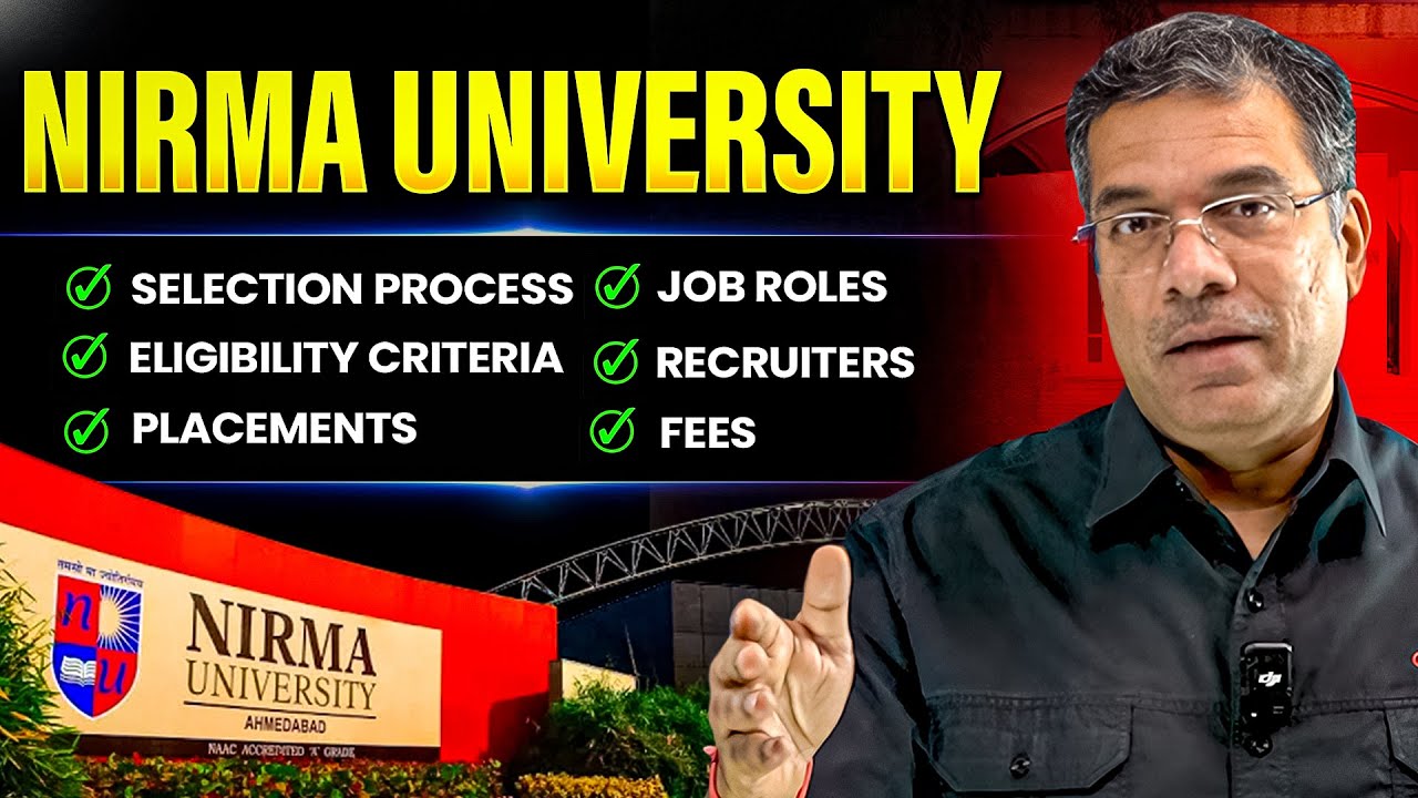 Nirma University Placements | Average & Highest Salary, Packages, Top Recruiters #nirmauniversity
