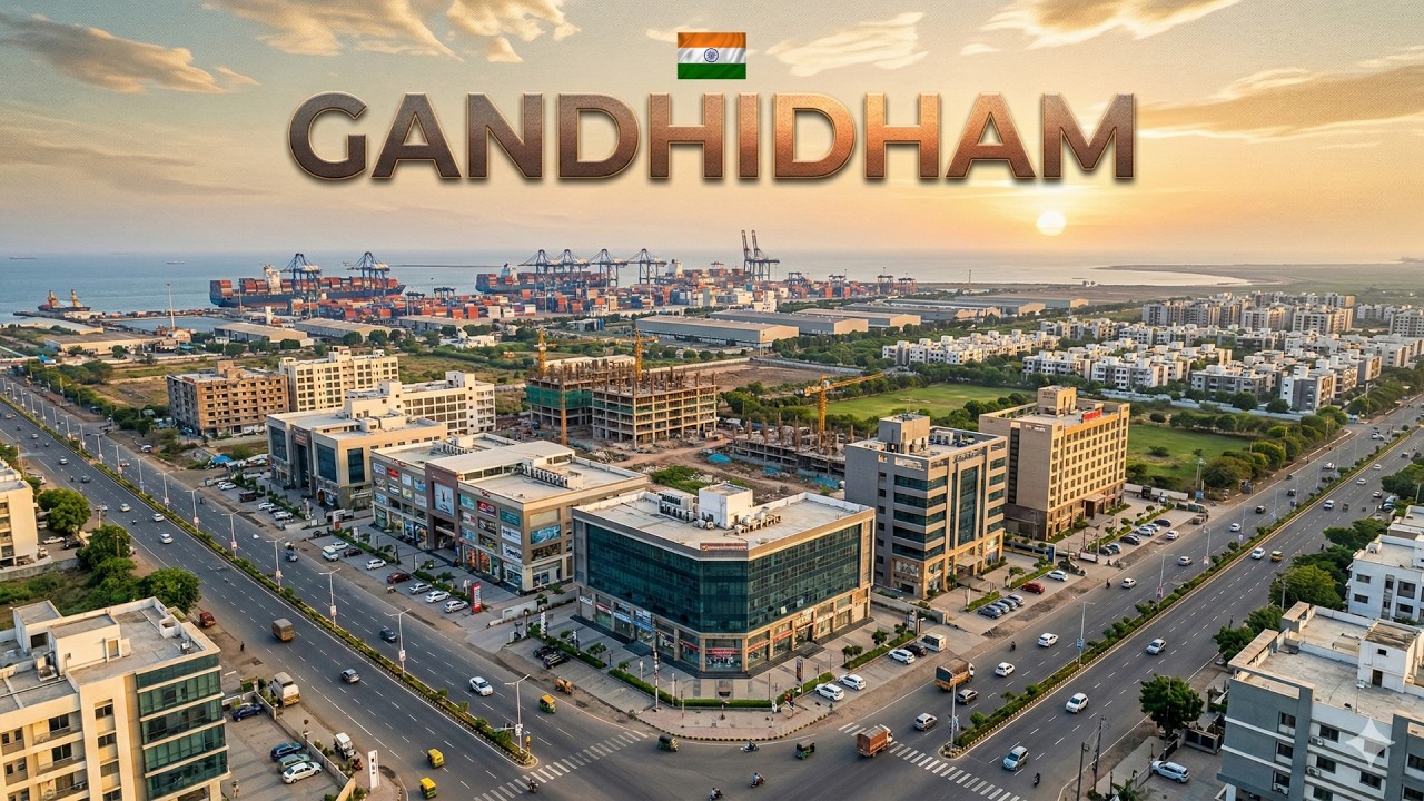 ગાંધીધામ શહેર | गांधीधाम शहर | Gandhidham City Cinematic Video