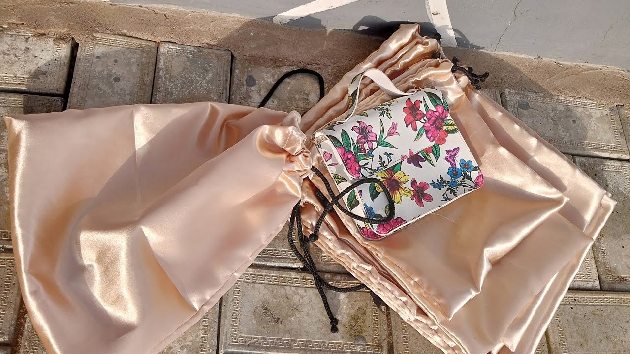 HOW TO MAKE DUST BAG FOR ANKARA BAG & ALL BAG