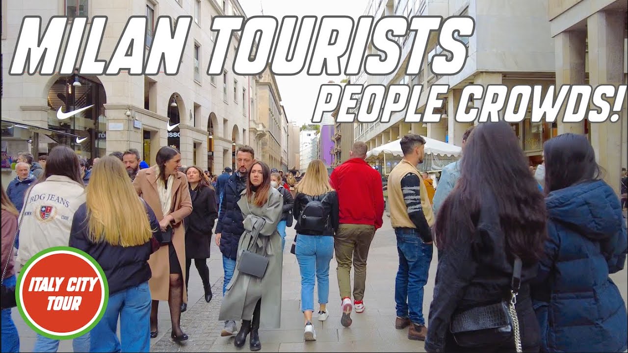 Milano Italy City Tour 4K Around the Center 2022