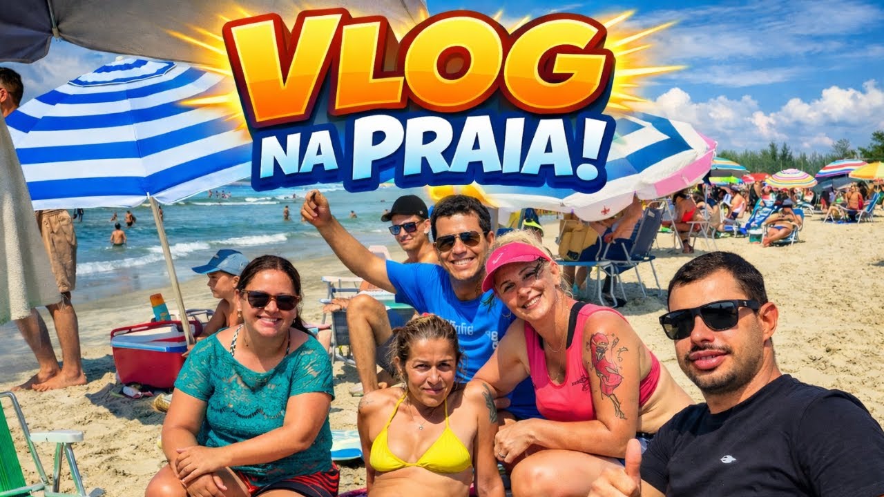 VLOG NA PRAIA DE ITAPIRUBA!