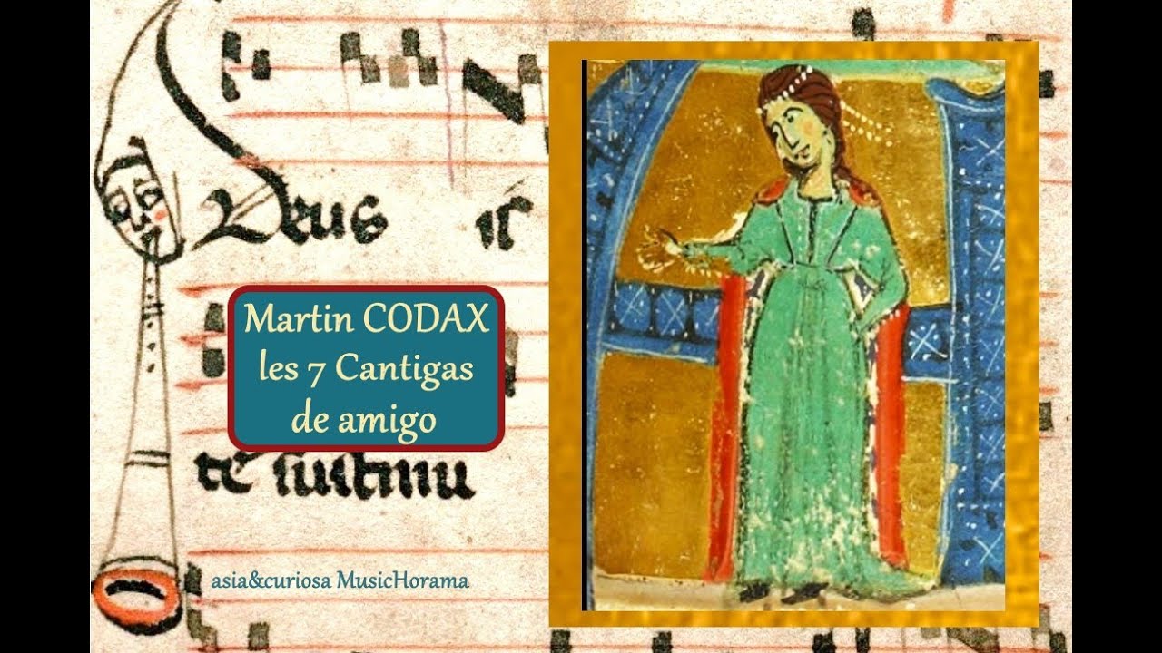 MARTIN CODAX -  Cantigas de amigo - Studio der Fruhen Musik 1973