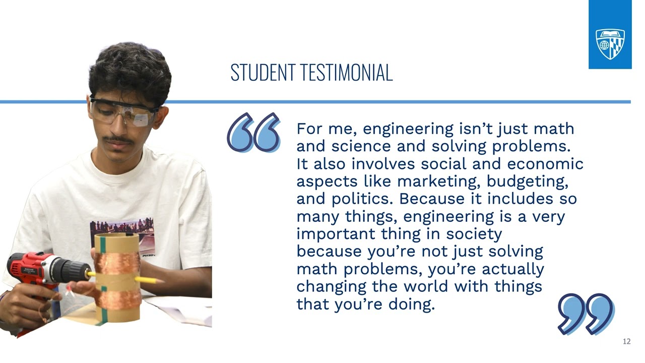 Johns Hopkins Engineering Innovation Pre-college Programs Info Session 2026