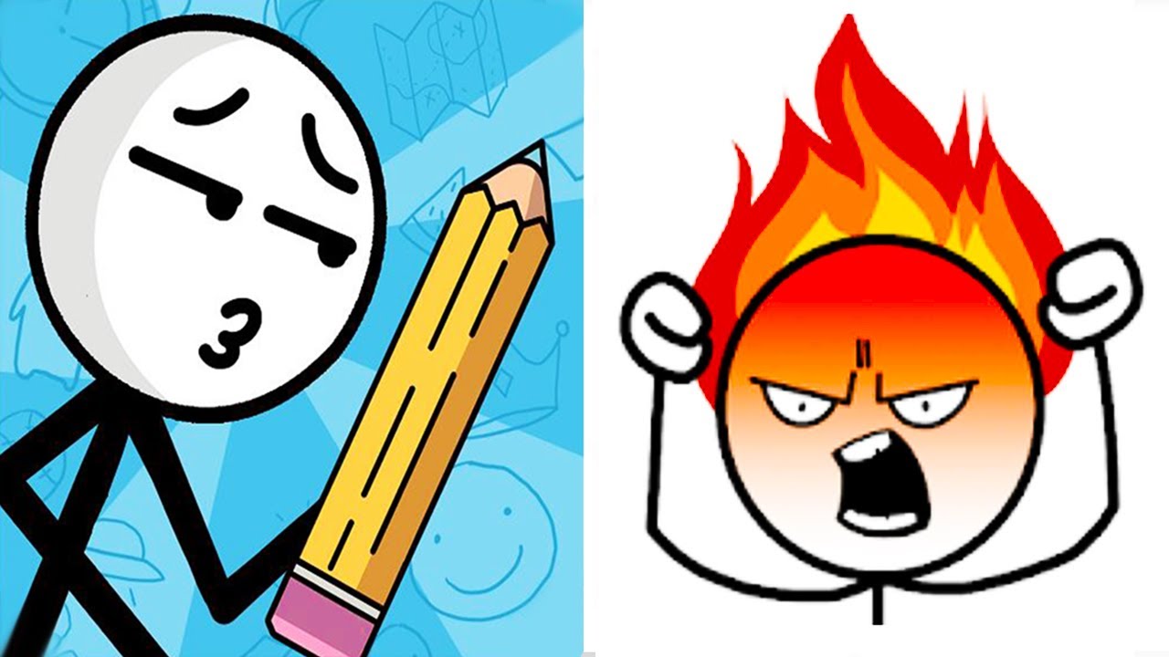 Make Me Angry can you Vs Draw puzzle: sketch it (WEEGOON) Gameplay Walkthrough - All Levels Solution