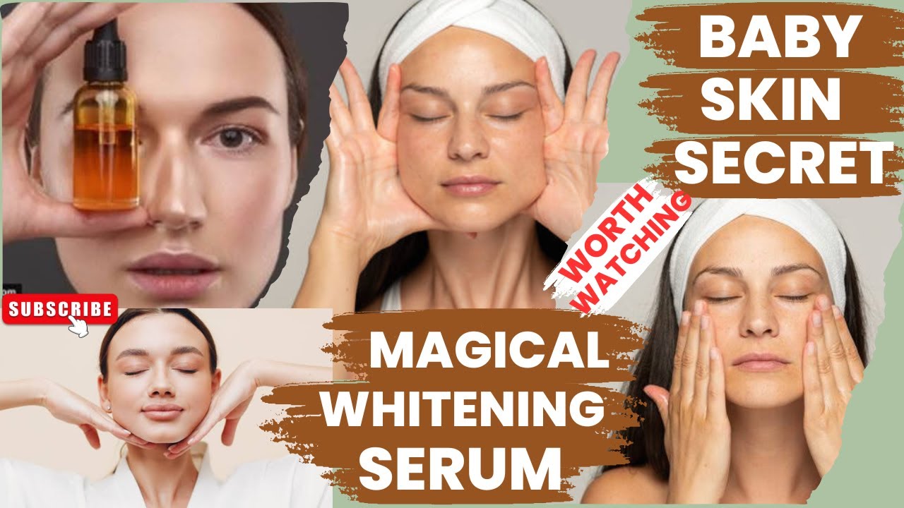 Homemade Skin Whitening Magical Serum| Remove Tanning, Dark Circles, Wrinkles|Glowing Baby Soft Skin