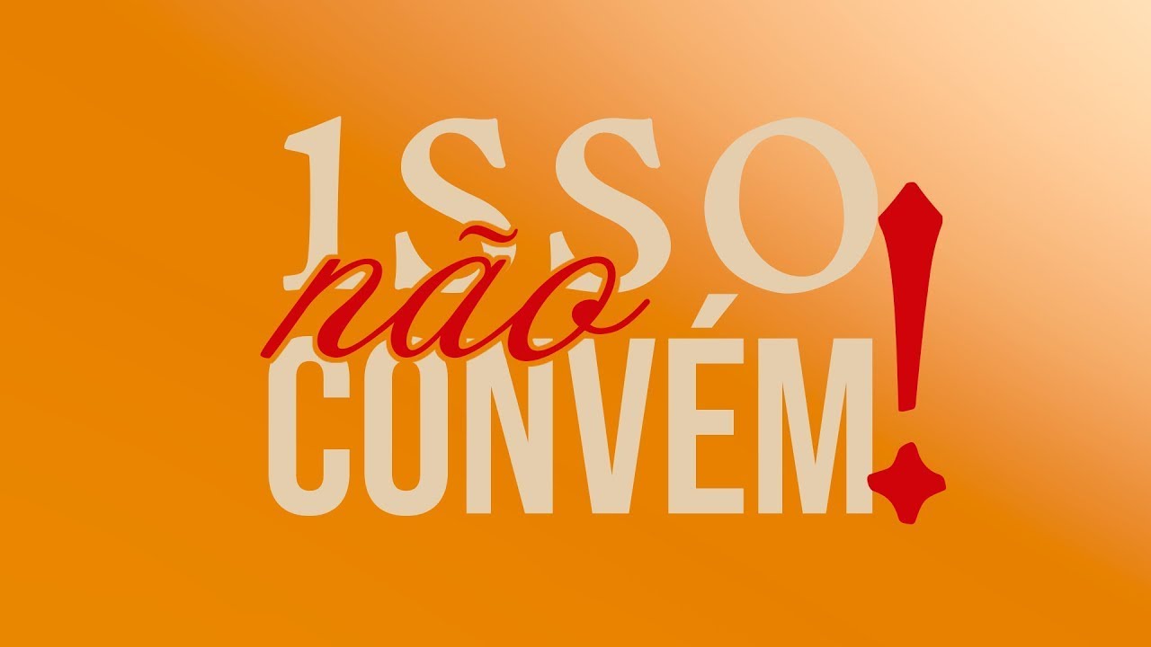 ISSO N&Atilde;O CONV&Eacute;M: UMA ROTINA SEM DEUS  // pr.  ⁨@RonaldoBezerra