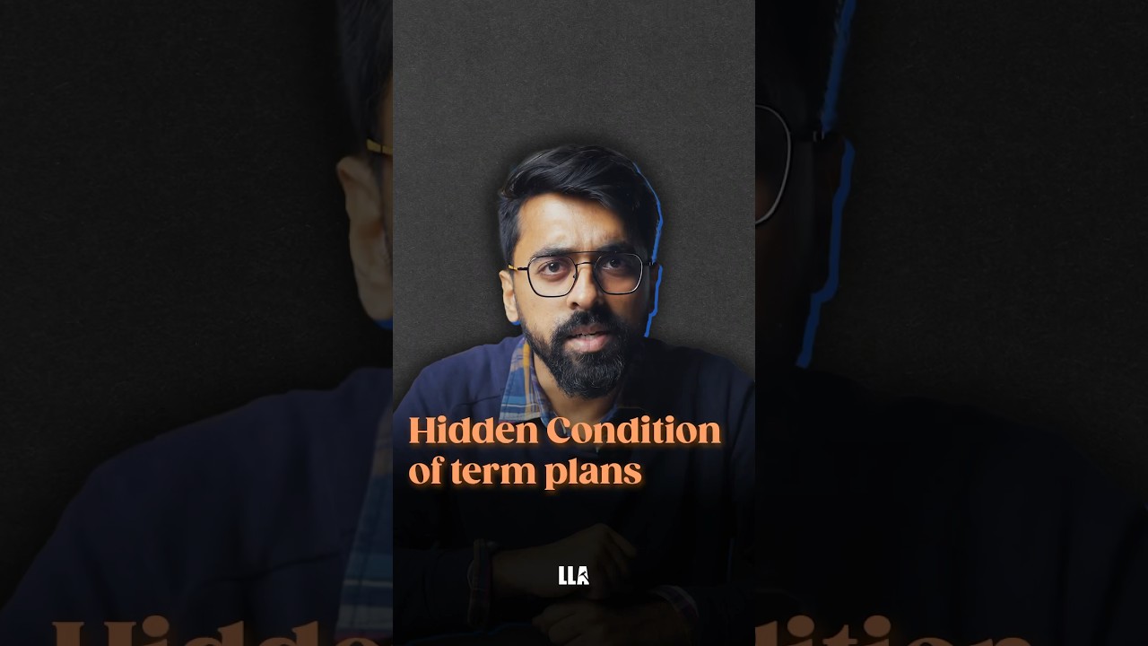 Hidden Condition of Term Plan #LLAShorts 850