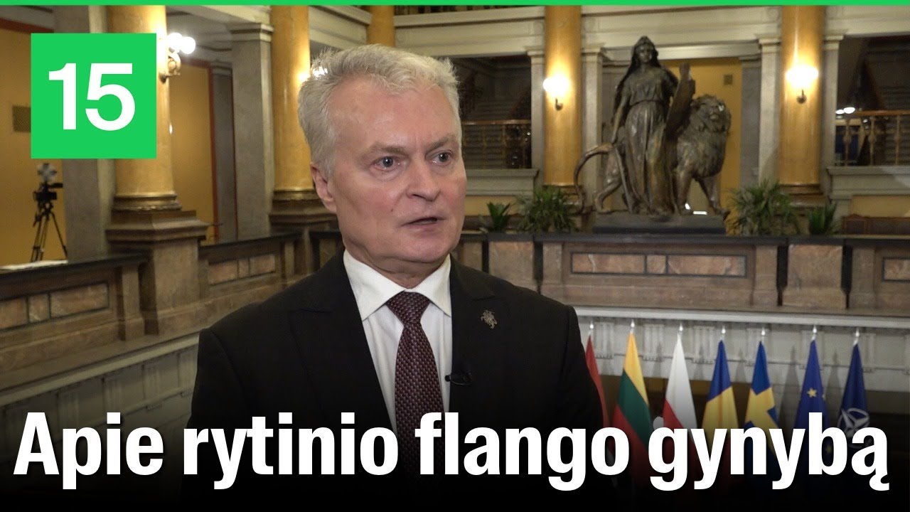 Prezidentas: privalome būti pasirengę ilgalaikei strateginei konfrontacijai