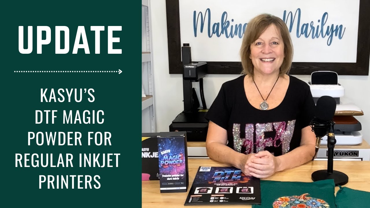 Kasyu's Magic Powder for DTF with Regular Inkjet Printer - UPDATE