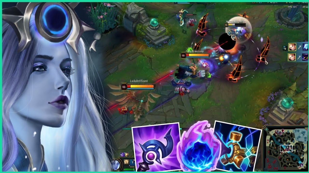 LUX GamePlay #10 -  Arcane Comet Lux Mid/Lux Vs Veigar - League Of Legends