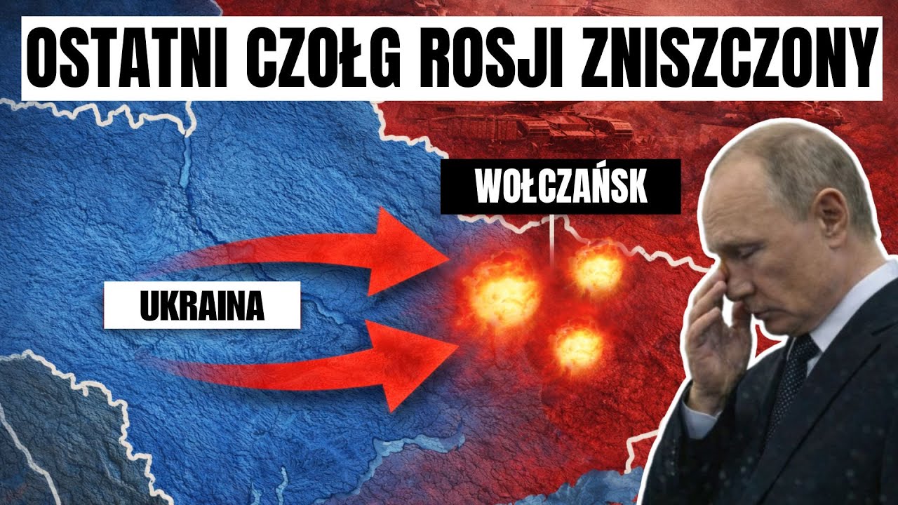 Tak wygląda CAŁKOWITA KLĘSKA… Ukraina WYMAZAŁA wszystkie czołgi Putina
