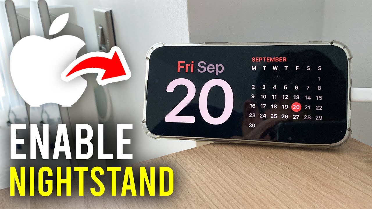 How To Enable Nightstand Mode On iPhone - Full Guide
